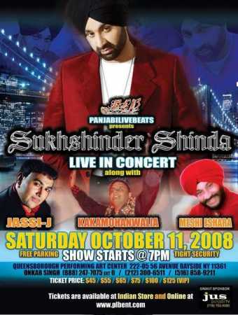Sukhshinder Shinda Live